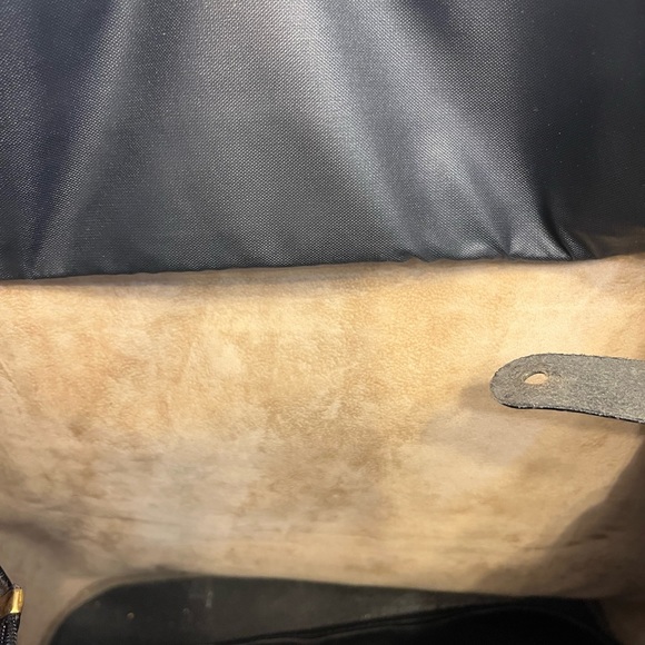 Vintage Brahmin Tote Bag in black and brown leather - Picture 13 of 13